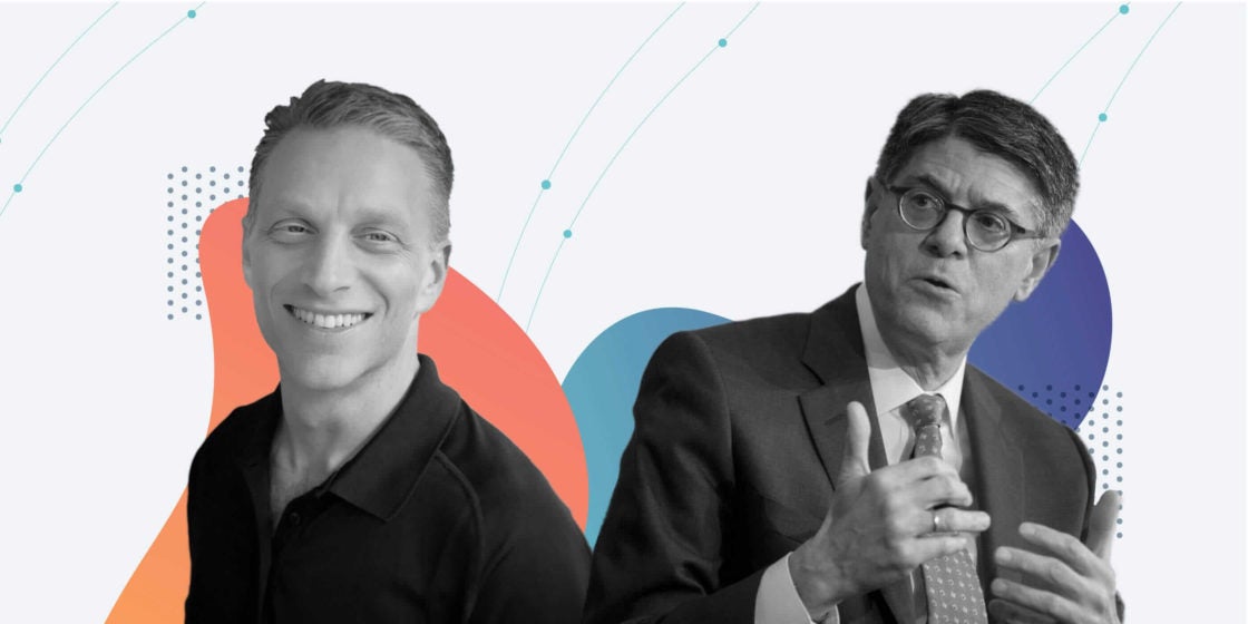 Head of Finance Marc Greenberg and Advisory Board Chair Jack Lew