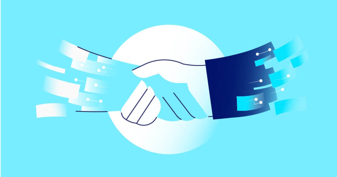 Digital handshake