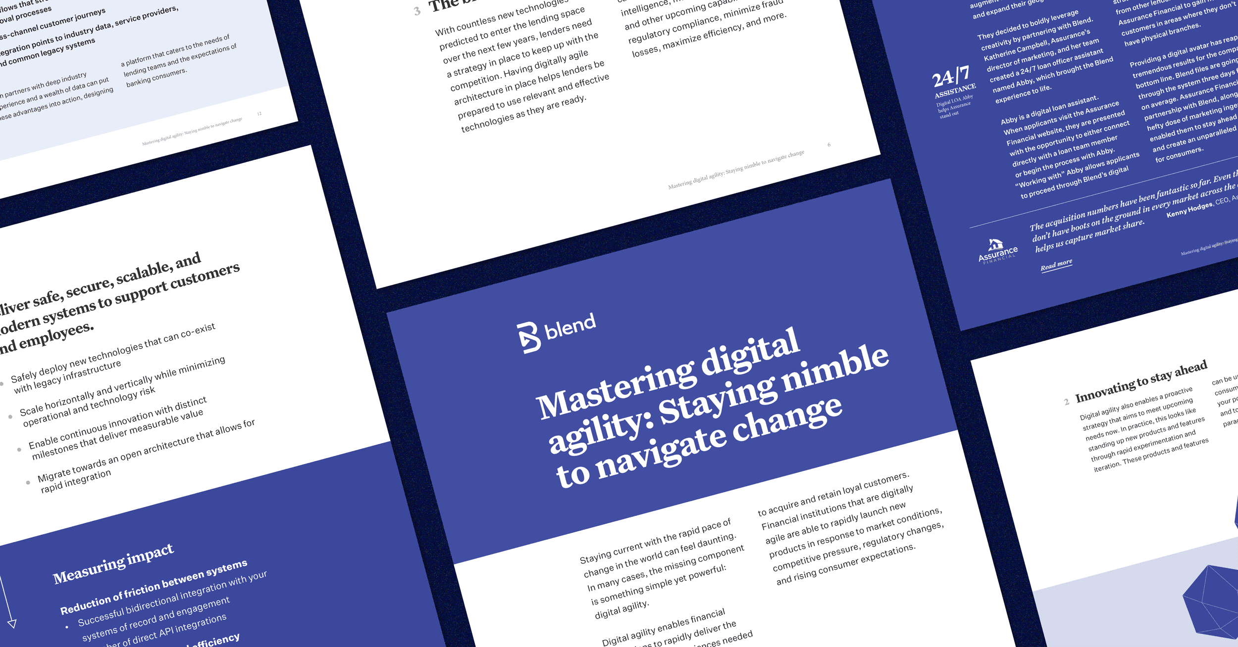 Preview of the "Mastering digital agility" ebook