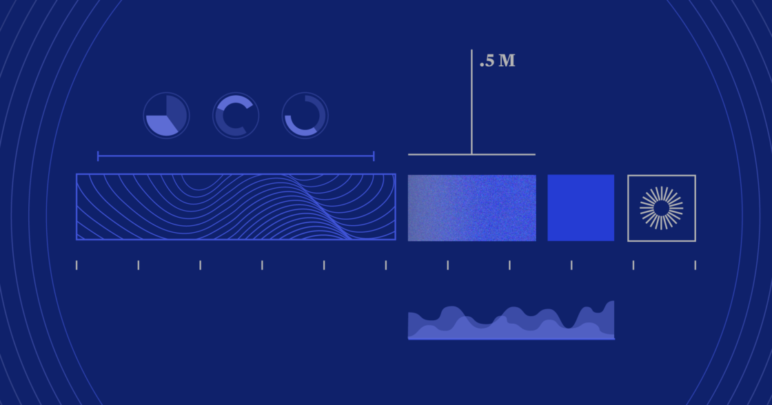 Abstract illustration of data