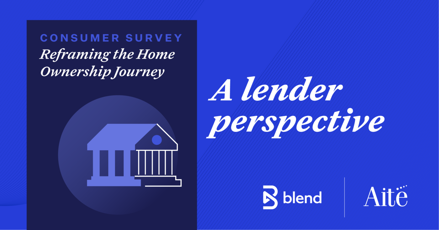 Visual representation of the lender homeownership journey study