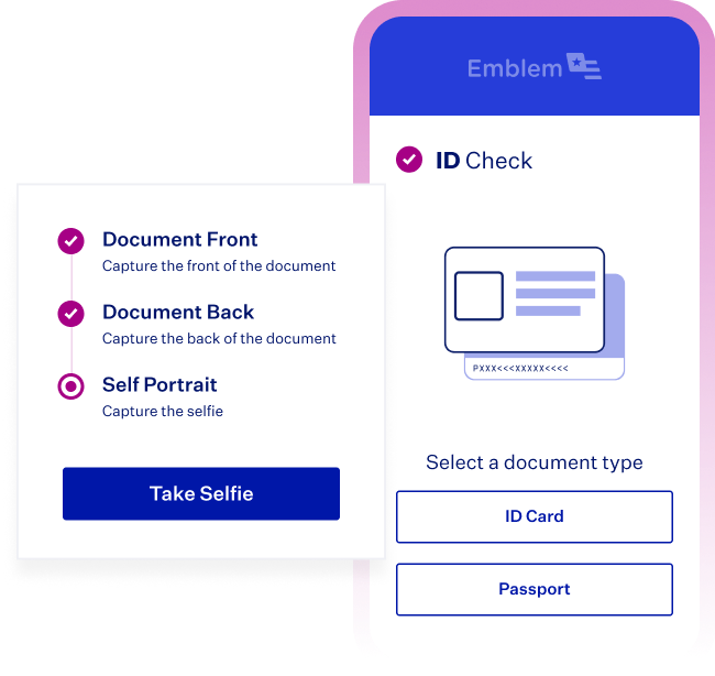 ID verification UI within Blend Consumer Banking Suite