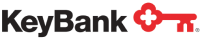 KeyBank customer logo with red key icon