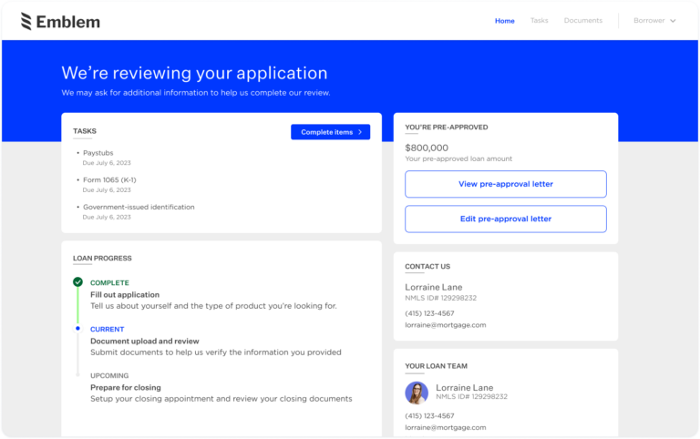 MORTGAGE SUITE ORIGINATIONS intelligence overview