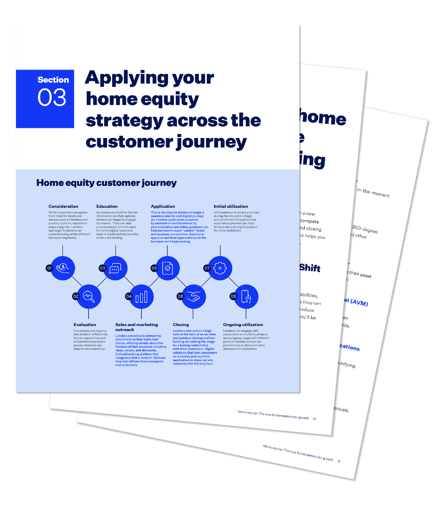 Fanned out image of Modern home equity blueprint ebook