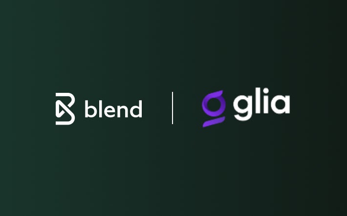 Blend logo + Glia Logo
