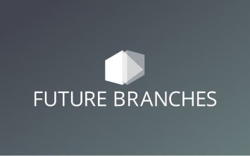 Gray gradient background with the Future Branches logo.