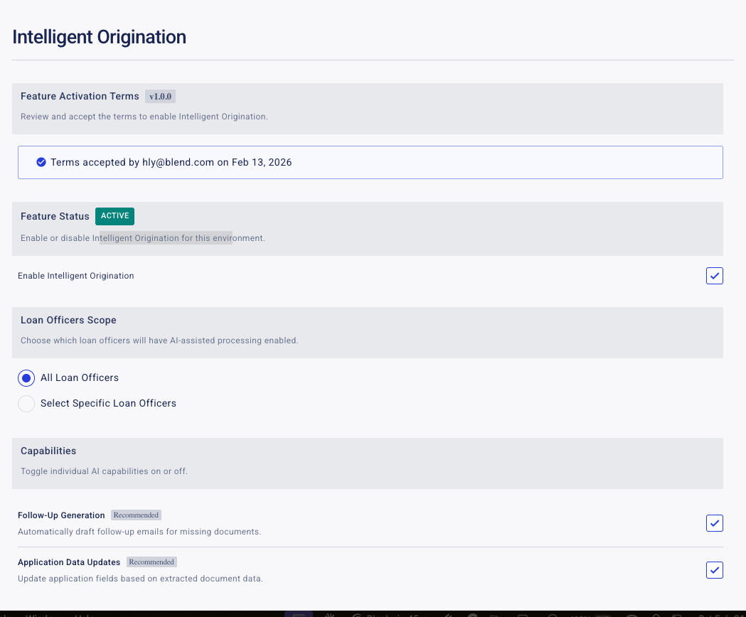 Screenshot showing the activation screen for Blend Autopilot.