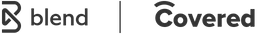 Blend and Covered logos.